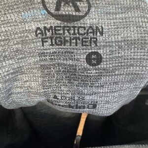 American Fighter Charcoal Crewneck Sweater